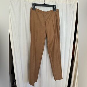 Loro Piana Tan High-Waisted Pants